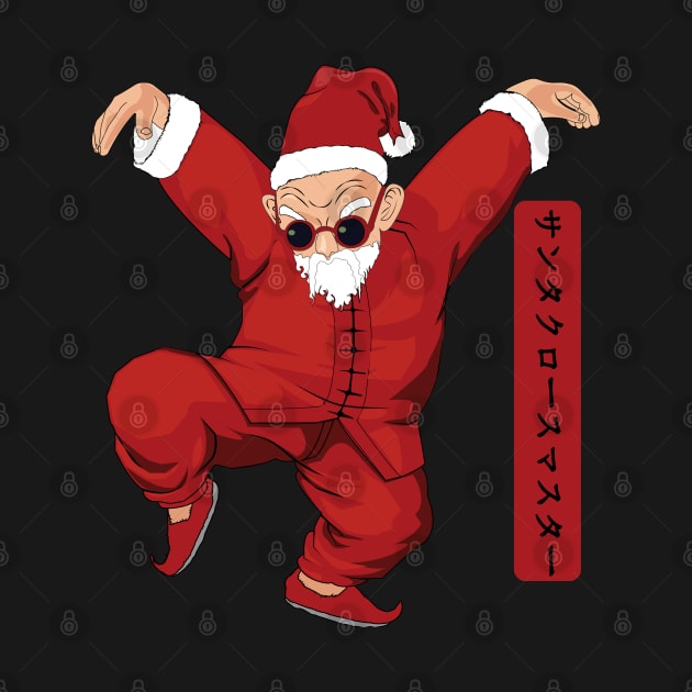 Master Kung Fu Santa Claus by rashiddidou