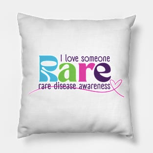 I love someone rare Pillow