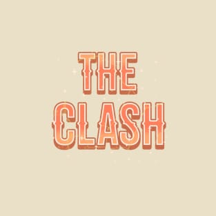 Clash Text vintage T-Shirt