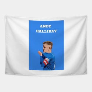 Glasgow Rangers Andy Halliday wall art Tapestry