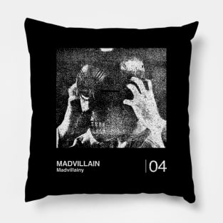 MADVILLAIN / Minimalist Graphic Design Fan Artwork Tribute Pillow