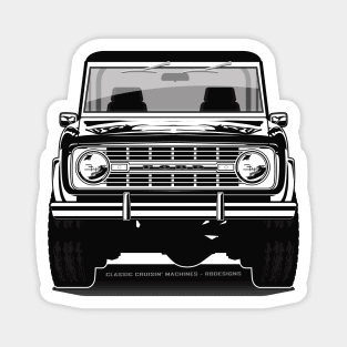 Vintage 1977 Bronco BW Magnet