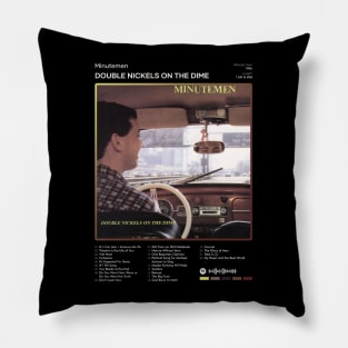 Minutemen - Double Nickels on the Dime Tracklist Album Pillow