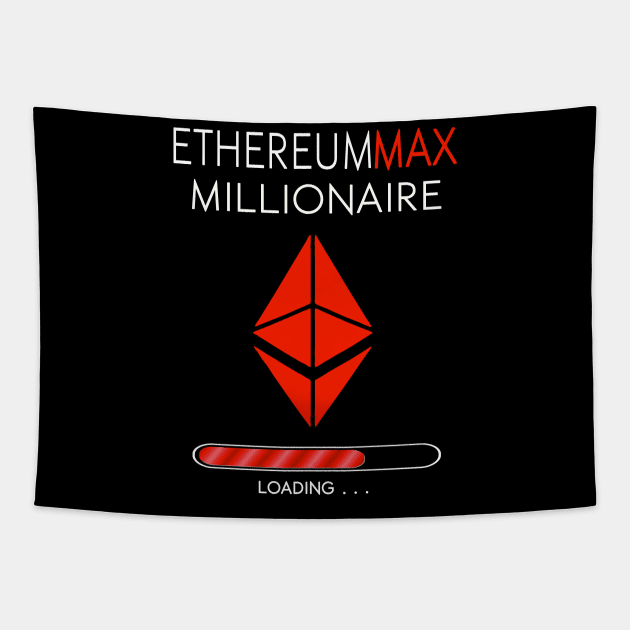 Ethereummax token Crypto Emax coin Ethereum max token coin token Crytopcurrency Tapestry by JayD World