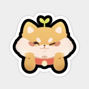 Shiba Cheeks Magnet