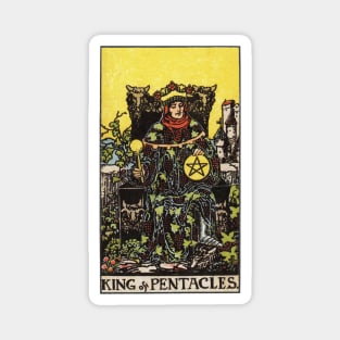 KING OF PENTACLES Magnet