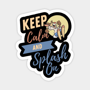 Splash Mountain - Keep Calm Magnet