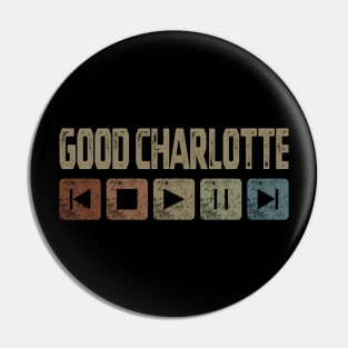 Good Charlotte Control Button Pin