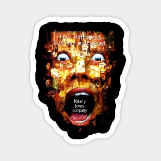 Scary Ghosts // 13 ghosts Magnet