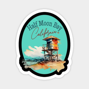 Half Moon Bay Magnet