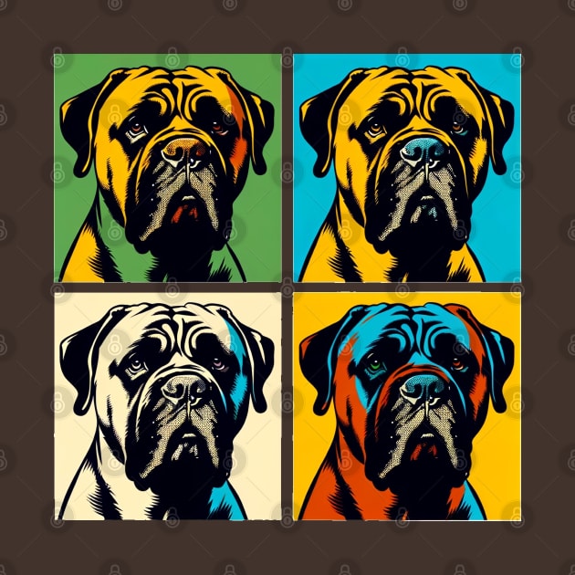 Bullmastiff Pop Art - Dog Lovers by PawPopArt