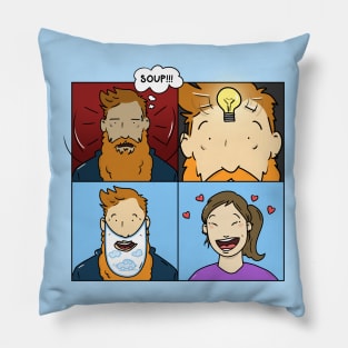 No Shave November Pillow