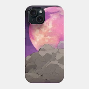 The Moon, She's Beautiful Phone Case