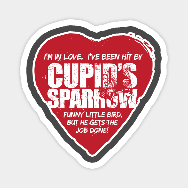 Cupids Arrow Red Series Magnet by kramericaindustees