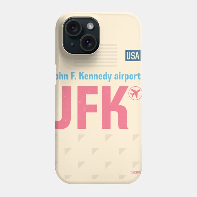 New York airport JFK Phone Case by Woohoo
