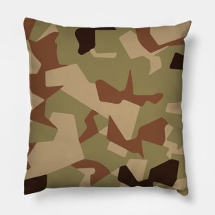 Design camo pattern sand Pillow