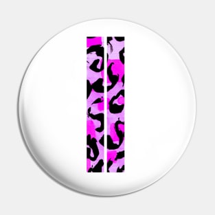 Copy of Letter i Watercolour Leopard Print Alphabet Pin