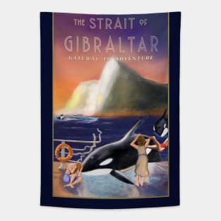 Strait of Gibraltar Tapestry