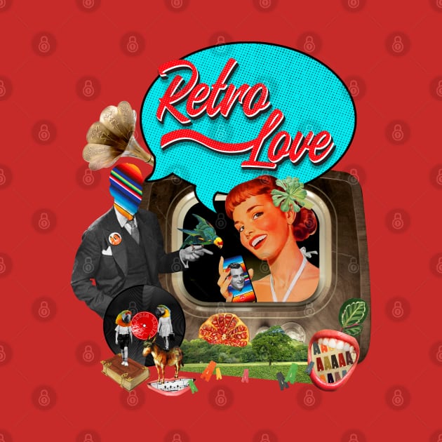 Retro Love by Mad Tea Garden