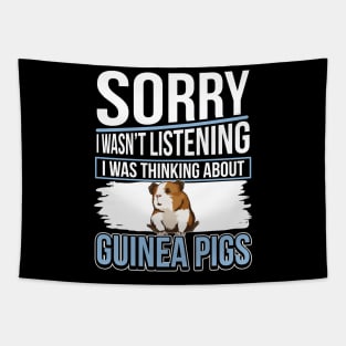 I Was Thinking About Guinea Pigs Tapestry