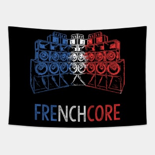 Hardcore Frenchcore Bass Soundsystem Tapestry