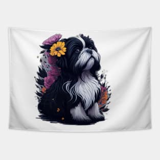 Shih Tzu Tapestry