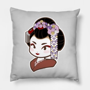 September Maiko - Bellflower Pillow