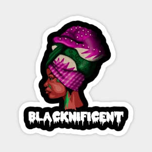 Black Beauty, Afro Woman, Magnificent Magnet