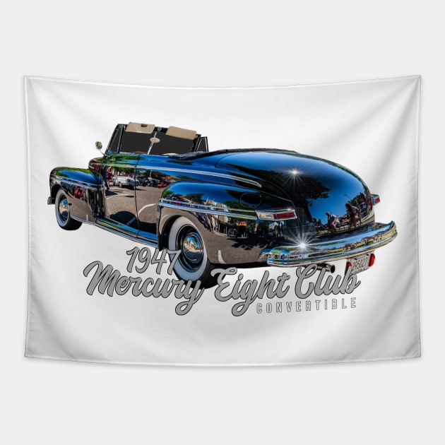 1947 Mercury Eight Club Convertible Tapestry by Gestalt Imagery