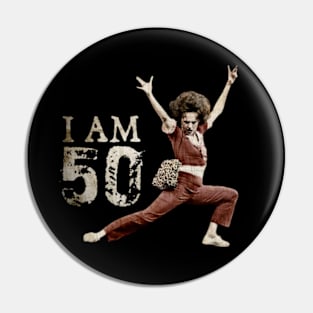 Sally O'Mally I am 50 Pin