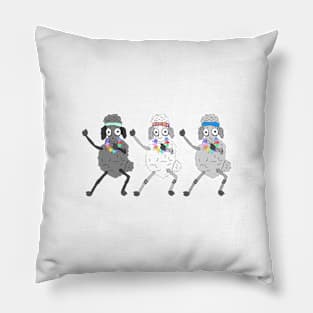 Dancing Sheeps Pillow