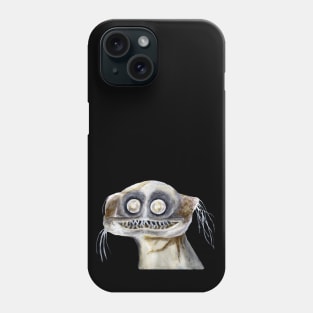 The Incredibly ugly Telescope Fish Phone Case