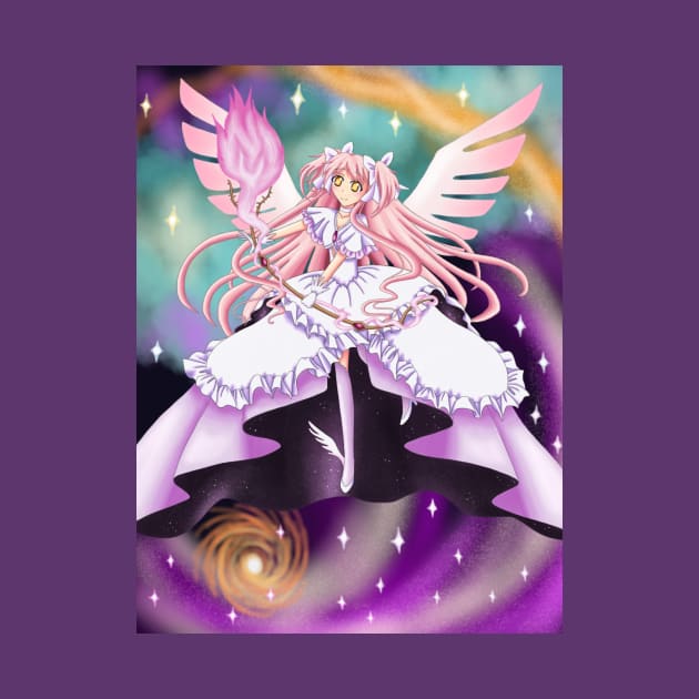 Goddess Madoka by WhiteMageofTermina