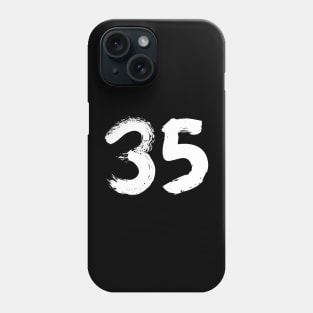 Number 35 Phone Case