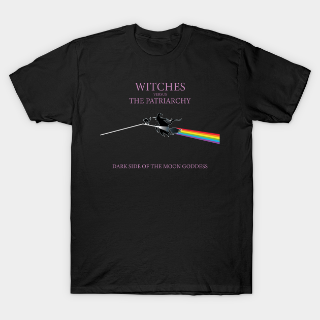 Dark Side of The Moon Goddess - Witchy - T-Shirt