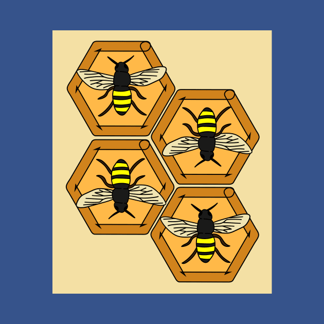 Sweet Honey Bees Beekeeper Beekeeper by flofin