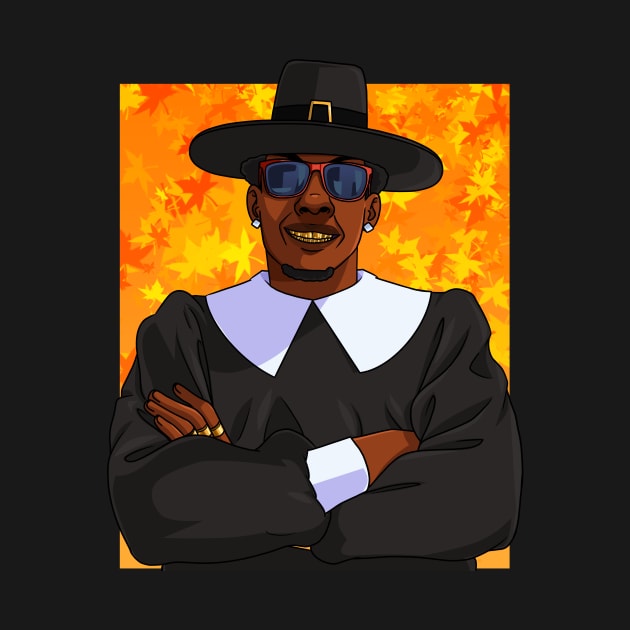 Black Pilgrim Hip Hop Thanksgiving by Noseking