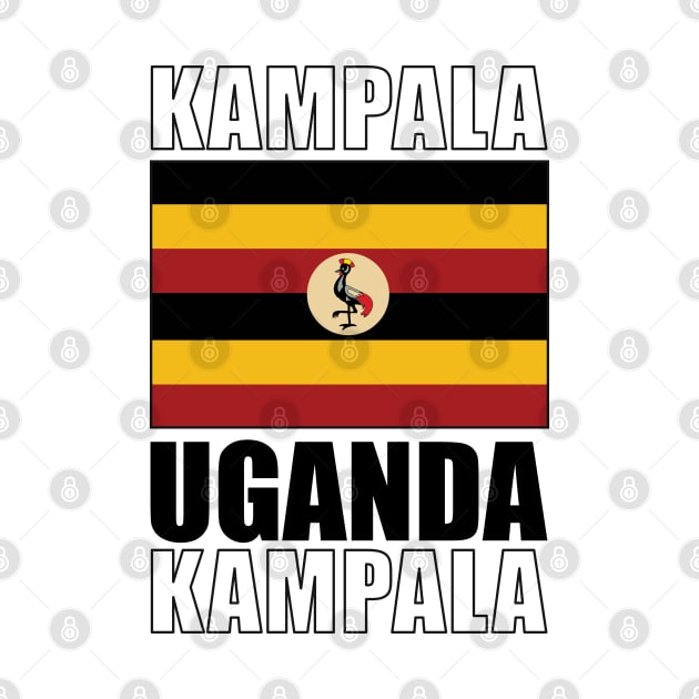 Flag of Uganda by KewaleeTee