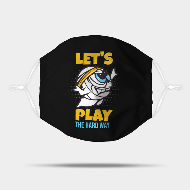 Let's Play Volleyball Funny Sports Cartoon - Volleyball - Mask | TeePublic Let's Play Volleyball Funny Sports Cartoon - Volleyball - Mask | TeePublic