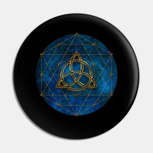 Celtic Knot Sacred Geometry Spiritual Pin