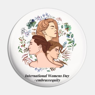 embrace equity international women's day 2023 Pin