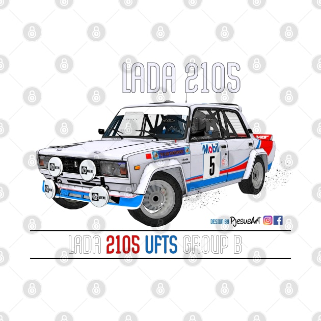 Lada 2105 VFTS Group B Front 07 by PjesusArt