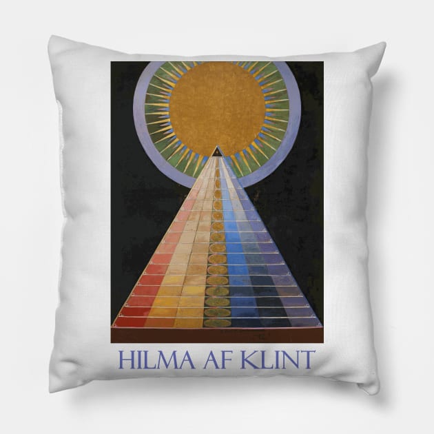 Altarpiece No.1 by Hilma af Klint Pillow by Naves