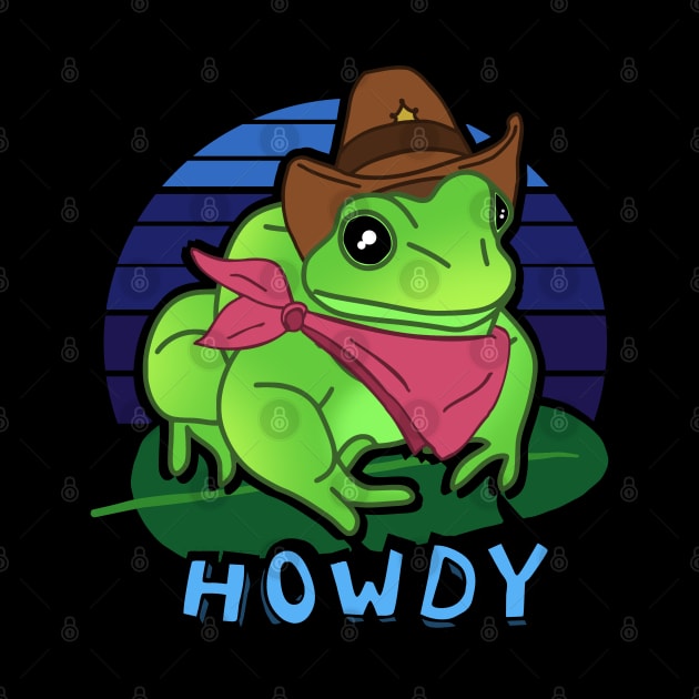 Aesthetic Howdy Frog by FandomizedRose