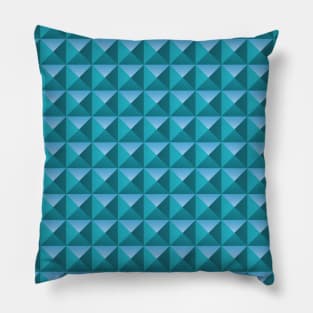 3D Pyramid Pattern 7 Pillow