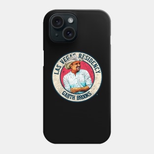 Retro Style Fan Art Design Garth brooks Las Vegas Residensy Phone Case