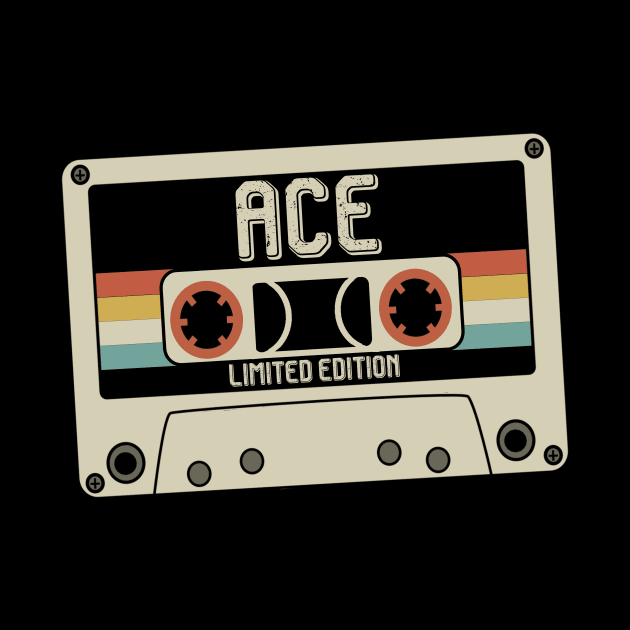 Ace - Limited Edition - Vintage Style by Debbie Art