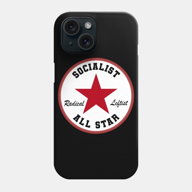 Socialist All Star Phone Case by Football from the Left