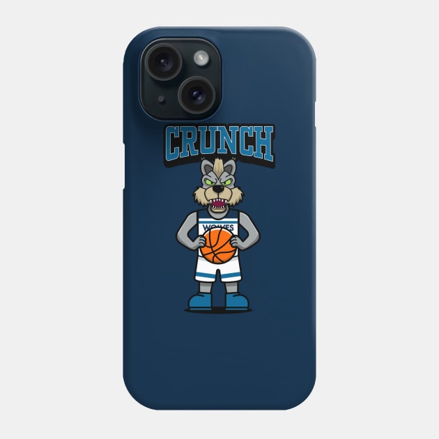 Crunch the Wolf! Phone Case by dbl_drbbl