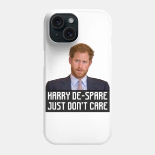 Prince Harry The Spare Heir Phone Case